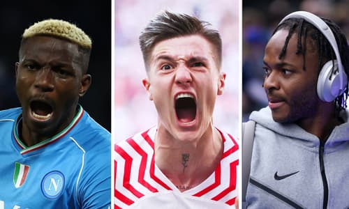 Victor Osimhen, Benjamin Sesko, Raheem Sterling