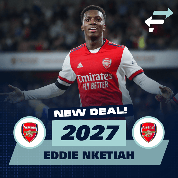 Nketiah new contract