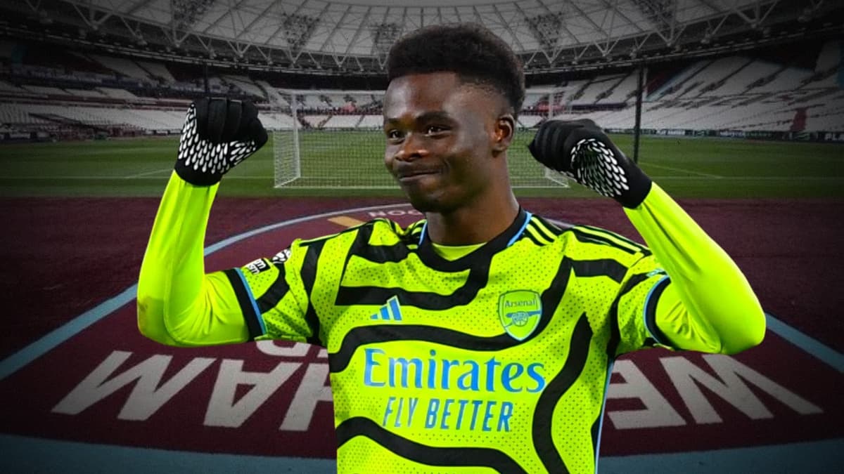 Bukayo Saka, West Ham