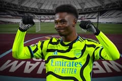 Bukayo Saka, West Ham