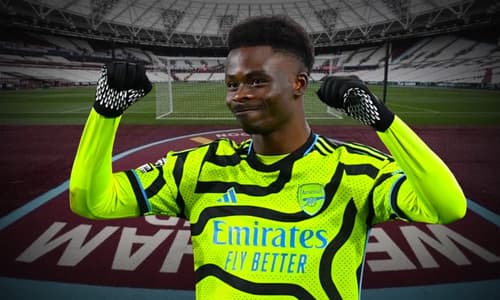 Bukayo Saka, West Ham