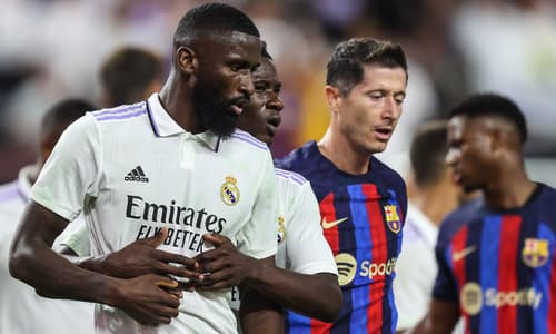 Antonio Rudiger, Robert Lewandowski, Real Madrid, Barcelona, 2022/23