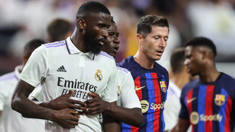 Antonio Rudiger joined Real Madrid from Chelsea in 2022