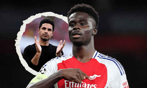 Bukayo Saka, Mikel Arteta, Arsenal