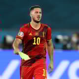 Real Madrid's Eden Hazard limped out of Spain's Euro 2020 match with Portugal