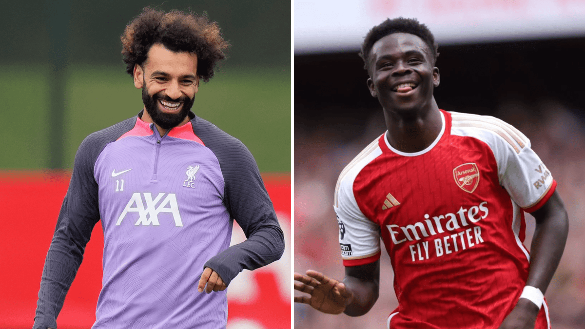 Mohamed Salah, Bukayo Saka