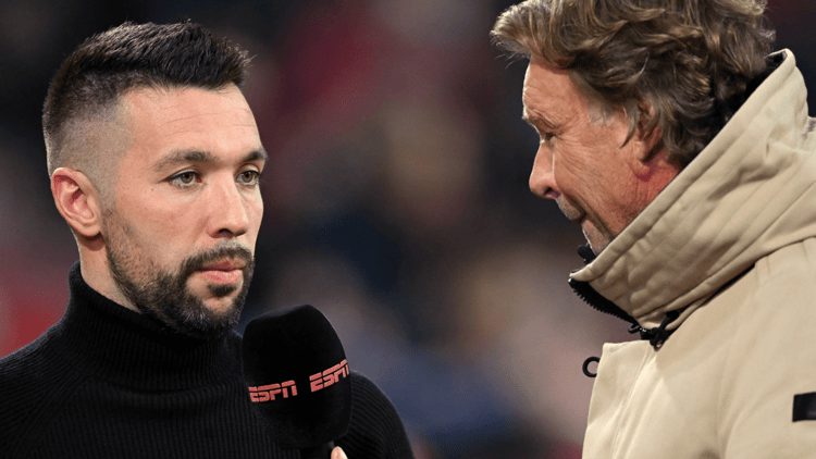 Francesco Farioli in gesprek met Hans Kraay junior