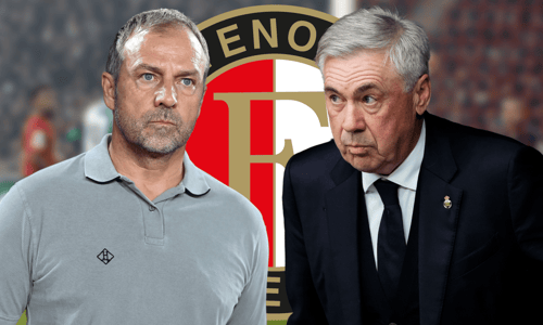 Lucas Chevalier, Hansi Flick, Carlo Ancelotti, Real Madrid, Barcelona, Feyenoord, Lille OSC