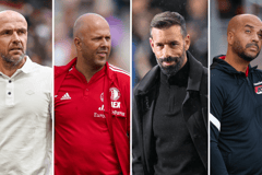 Alfred Schreuder, Arne Slot, Ruud van Nistelrooij, Pascal Jansen