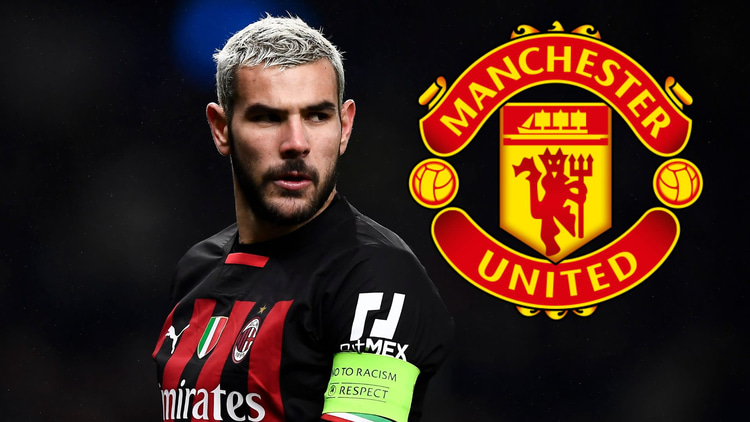 Man Utd have been linked with AC Milan star Theo Hernandez