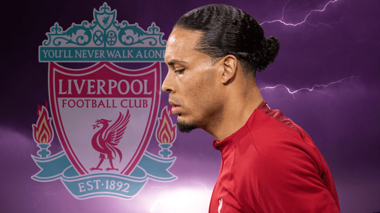 Van Dijk has struggled this season