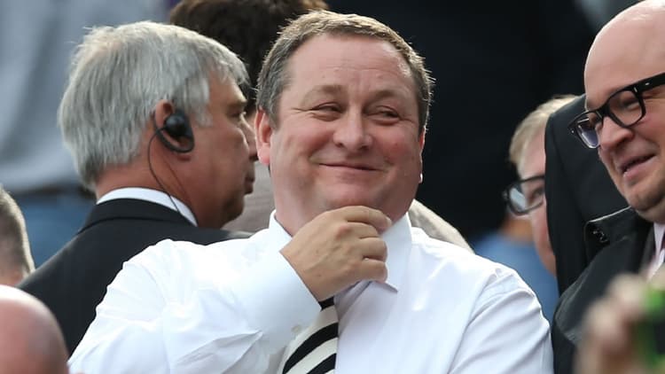 Newcastle owner Mike Ashley