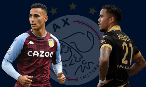 Namen Anwar El Ghazi en Justin Kluivert vallen bij Ajax