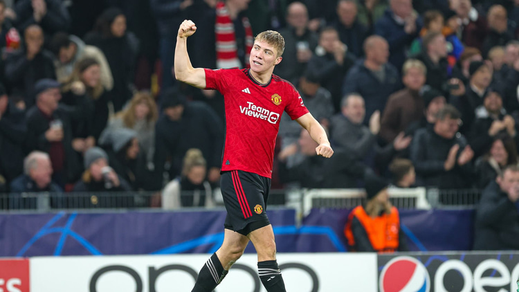 Rasmus Höjlund kent een moeizame start bij Manchester United.