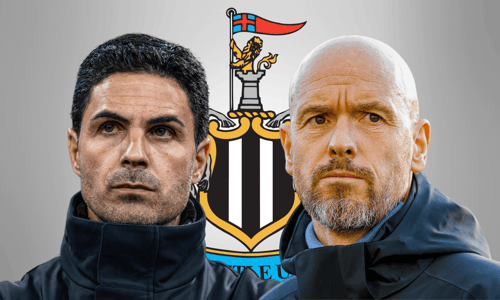 Mikel Arteta, Erik ten Hag, Newcastle