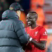 Sadio Mane Jürgen Klopp Liverpool 2021-22