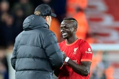 Sadio Mane Jürgen Klopp Liverpool 2021-22