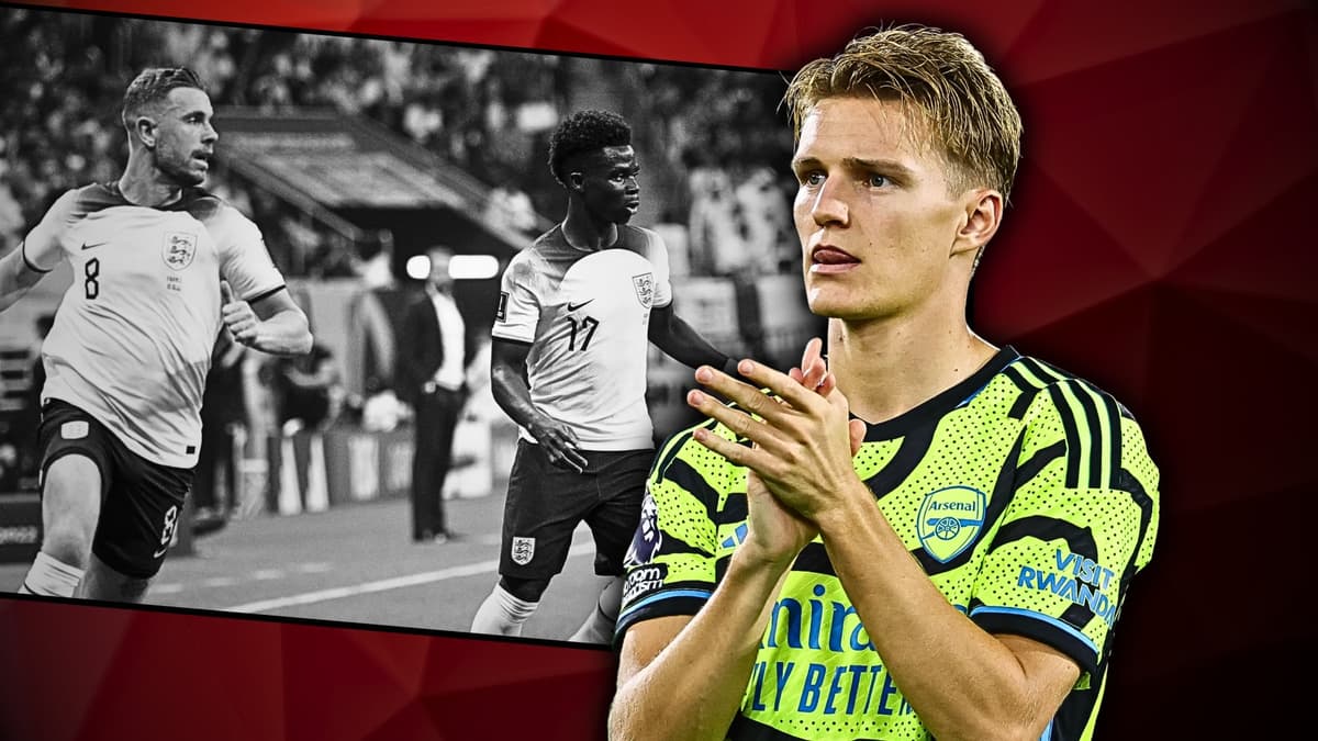 Jordan Henderson, Bukayo Saka, Martin Odegaard