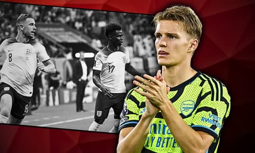 Jordan Henderson, Bukayo Saka, Martin Odegaard