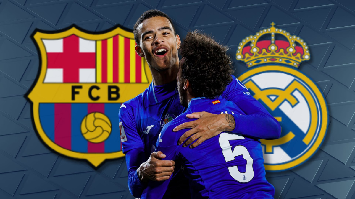 Mason Greenwood, Getafe, Barcelona, Real Madrid