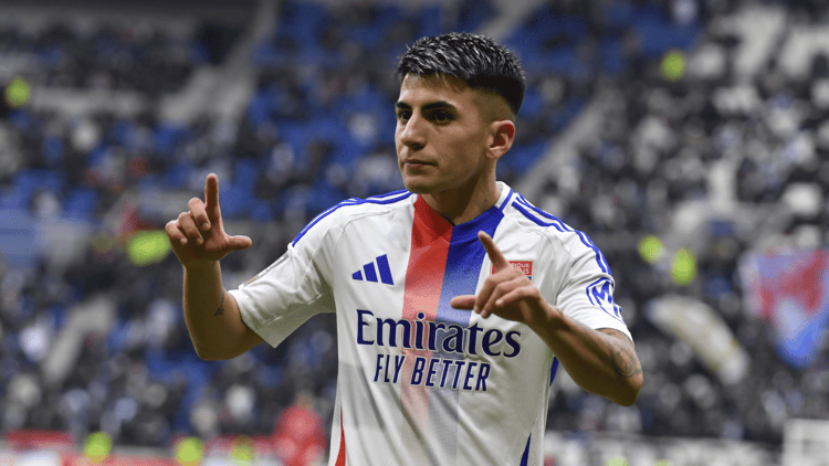 Thiago Almada at Lyon