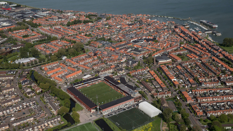 FC Volendam speelde voor het laatst in 2008/2009 in de Eredivisie. Toen eindigde men roemloos als laatste.