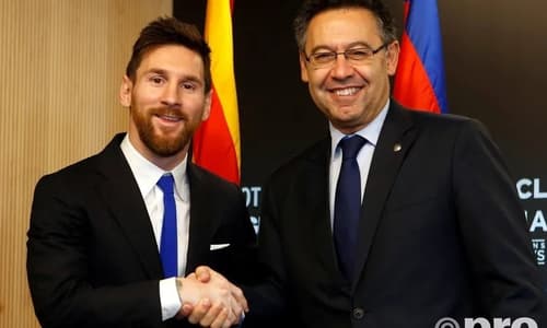 Josep Bartomeu, Lionel Messi