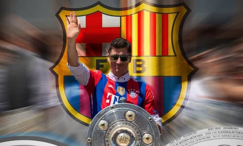 Robert Lewandowski, Barcelona graphic