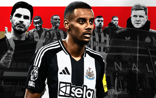 Alexander Isak, Arsenal, Newcastle