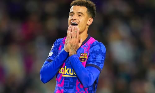 Philippe Coutinho, Barcelona, 2021/22