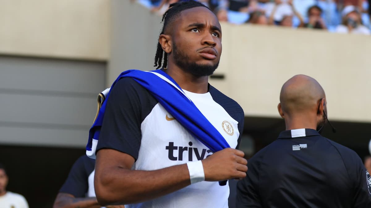Chelsea striker Christopher Nkunku