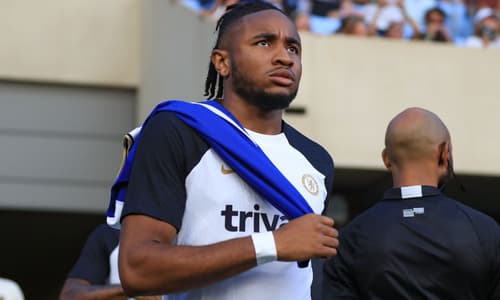 Chelsea striker Christopher Nkunku