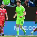 Jonas Wind plays for Wolfsburg
