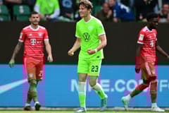 Jonas Wind plays for Wolfsburg