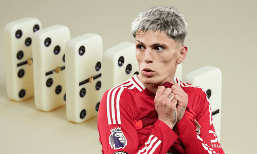 Alejandro Garnacho, Man Utd, domino