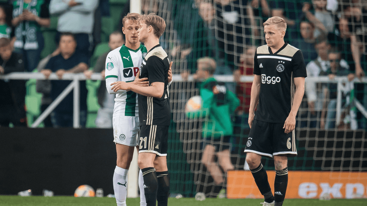 Kaj Sierhuis, Frenkie de Jong, Donny van de Beek