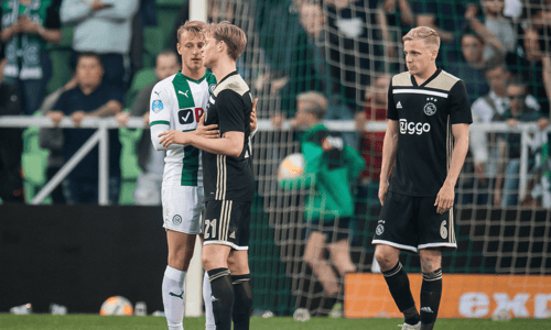 Kaj Sierhuis, Frenkie de Jong, Donny van de Beek