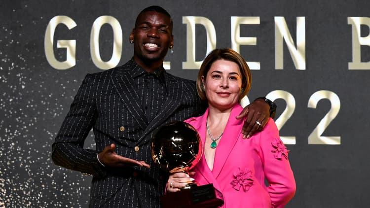 Rafaela Pimenta with Paul Pogba