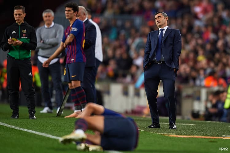 Former Barcelona manager Ernesto Valverde