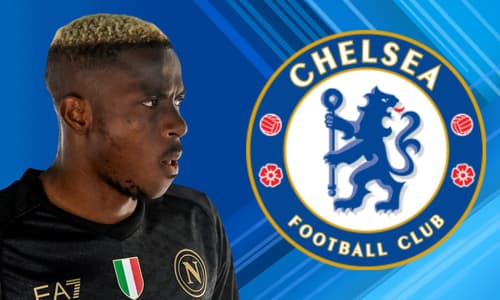 Chelsea are targeting Napoli striker Victor Osimhen