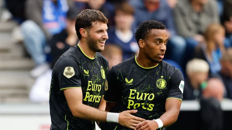 Santiago Gimenez and Quinten Timber