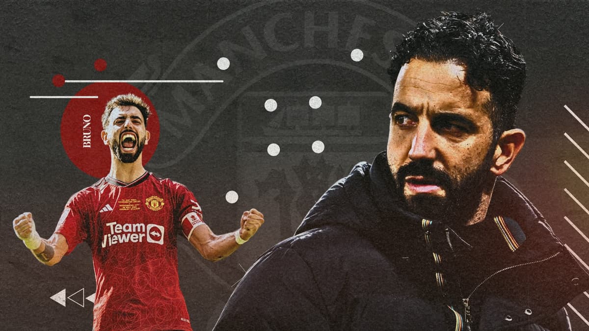 Ruben Amorim, Bruno Fernandes, Man Utd, 2024/25