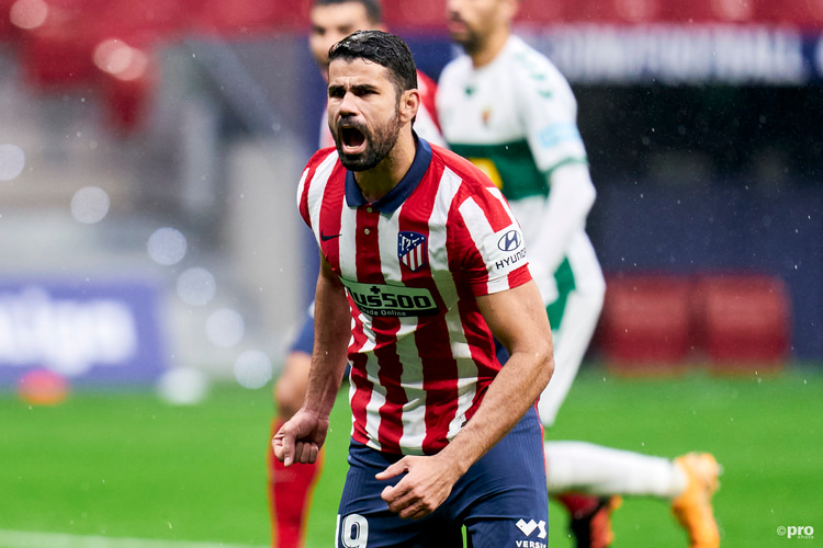 Costa was an Atletico Madrid player up until the start of this year 