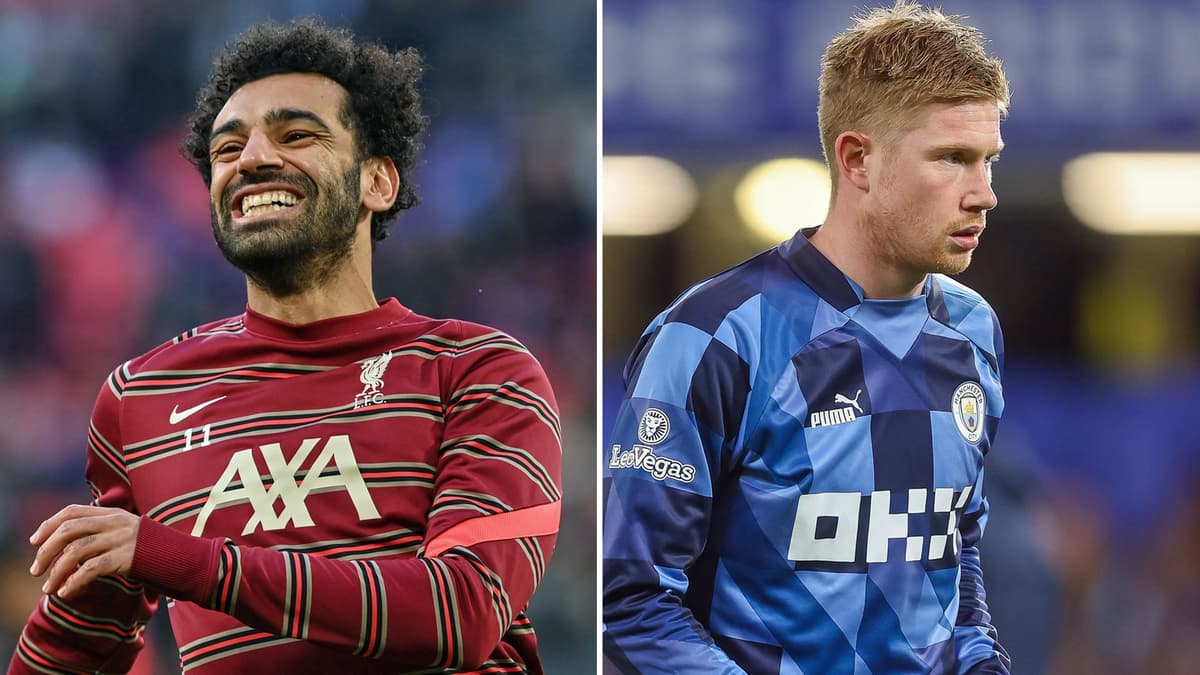 Mo Salah and Kevin De Bruyne