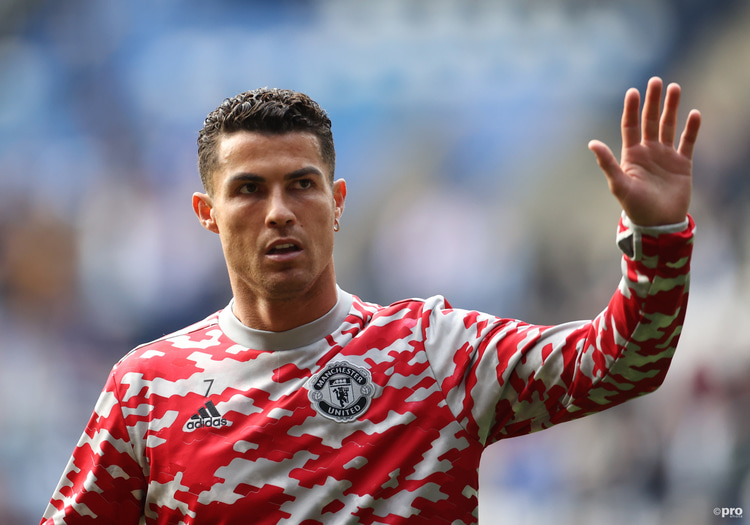 Cristiano Ronaldo of Manchester United in the 2021/22 season