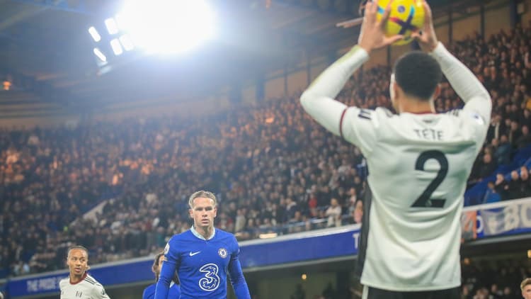 Kenny Tete kwam al 63 keer voor Fulham in actie.
