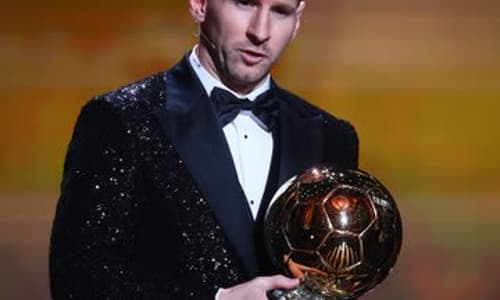 Lionel Messi wins Ballon d'Or