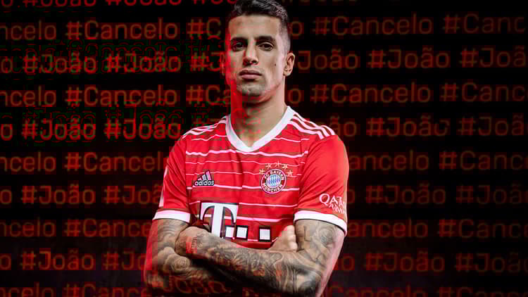 Cancelo joined Bayern over the January window