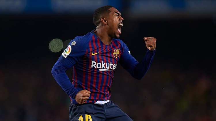 Malcom struggled to impress at Barcelona