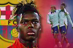 Nico Williams, Lamine Yamal, Barcelona